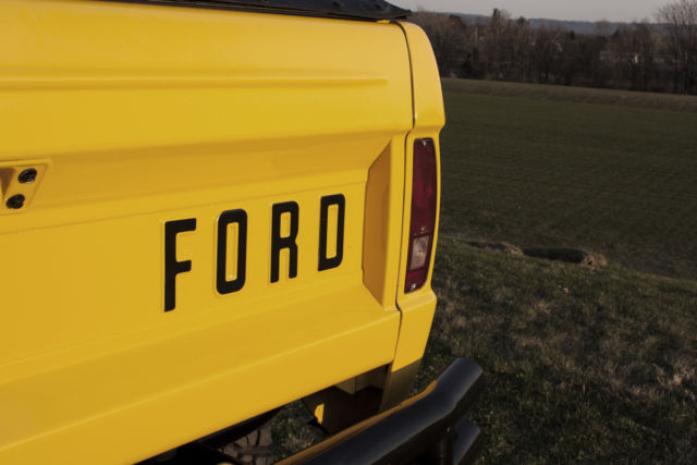 1967 Burgundy Ford Bronco