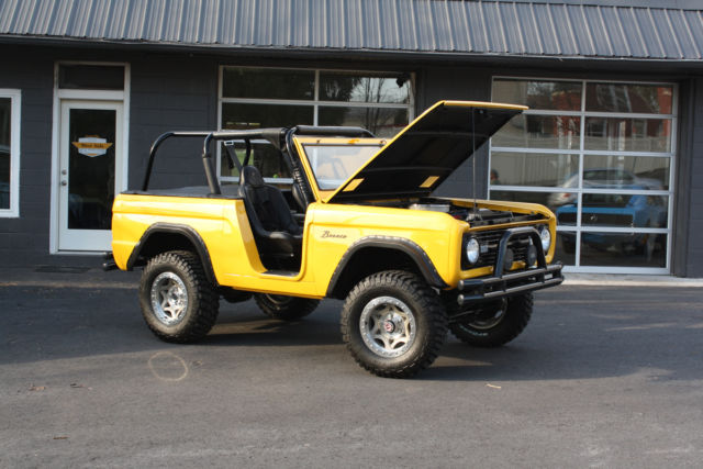1967 Burgundy Ford Bronco