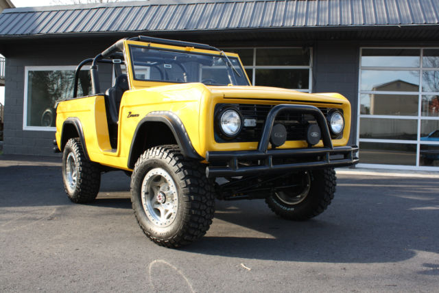 1967 Burgundy Ford Bronco
