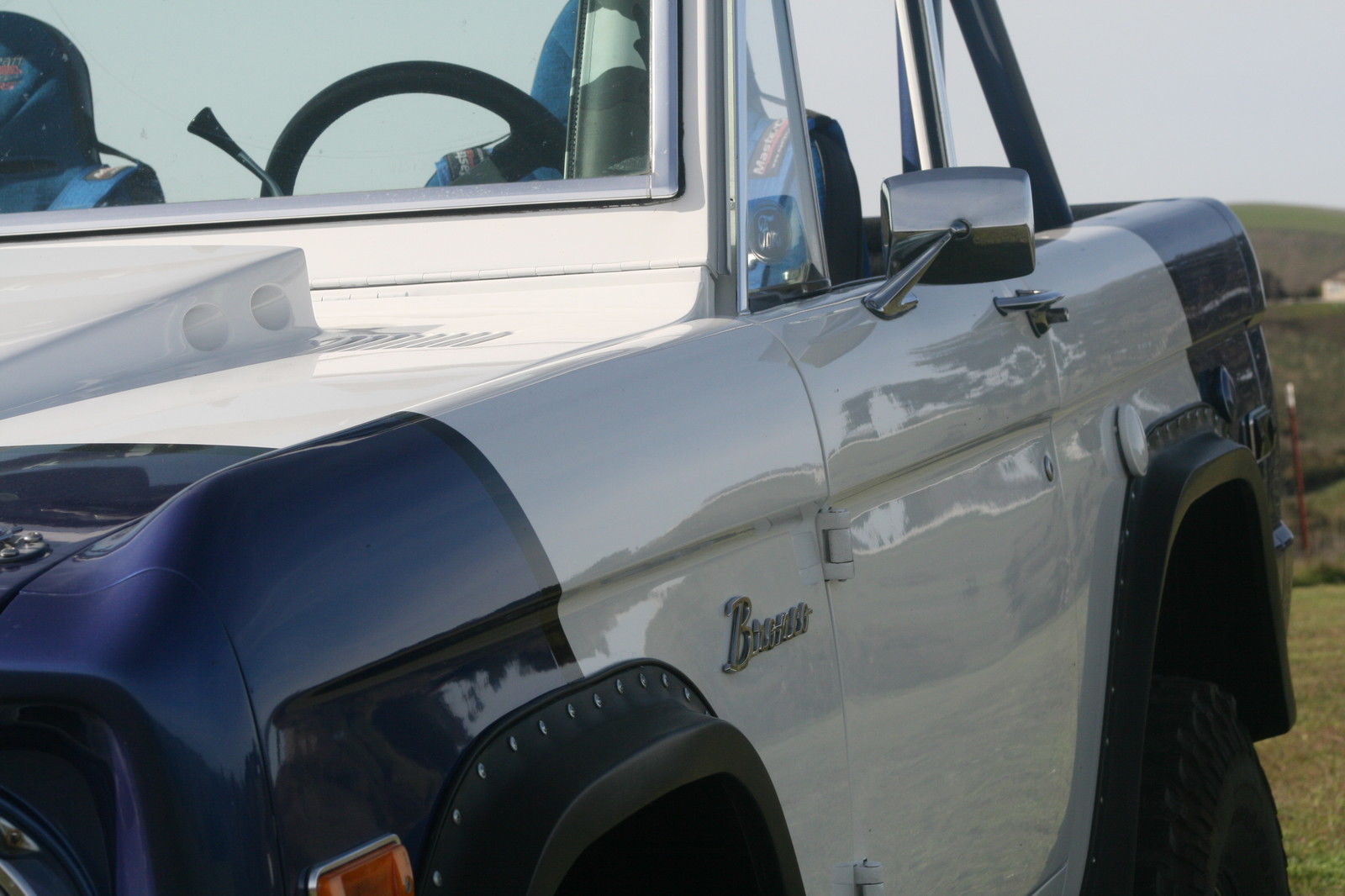 1967 Blue/White Ford Bronco