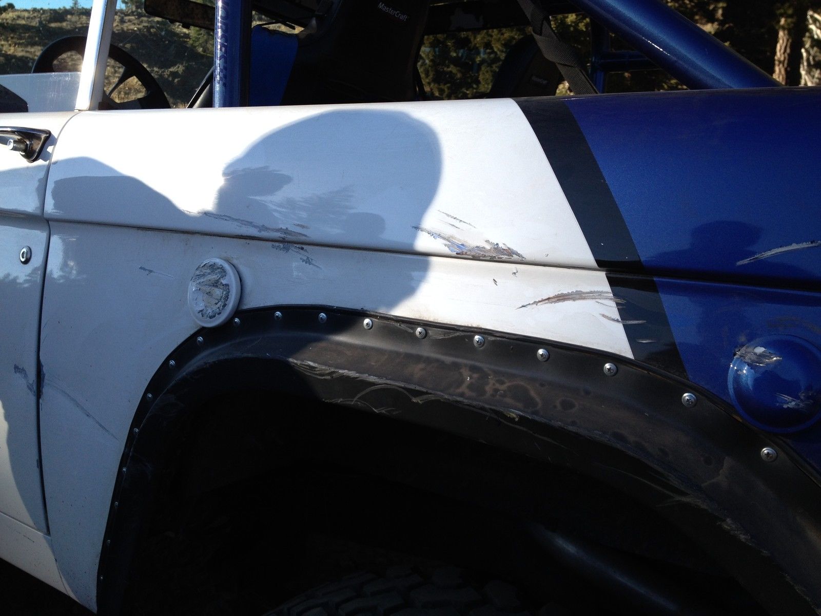 1967 Blue/White Ford Bronco