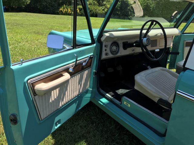 1967 Green Ford bronco Convertible