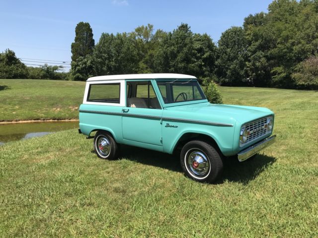 1967 Green Ford bronco Convertible