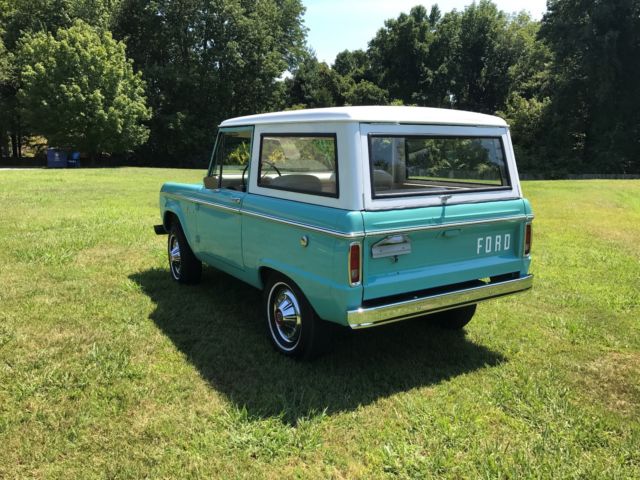1967 Green Ford bronco Convertible