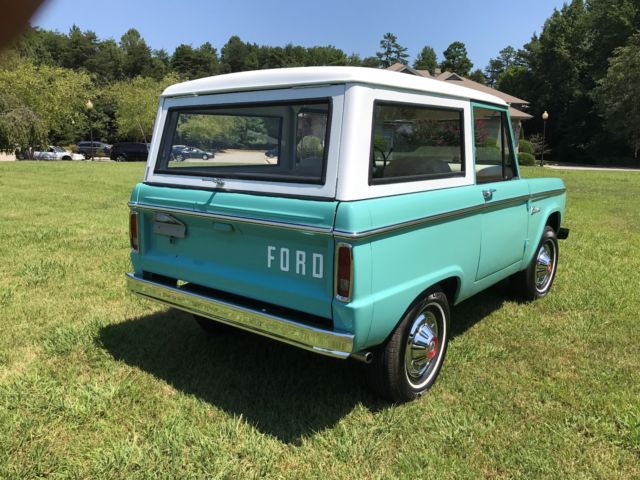1967 Green Ford bronco Convertible