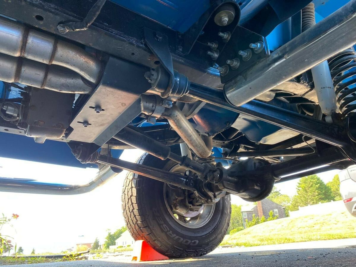 1967 Blue Ford Bronco Wagon
