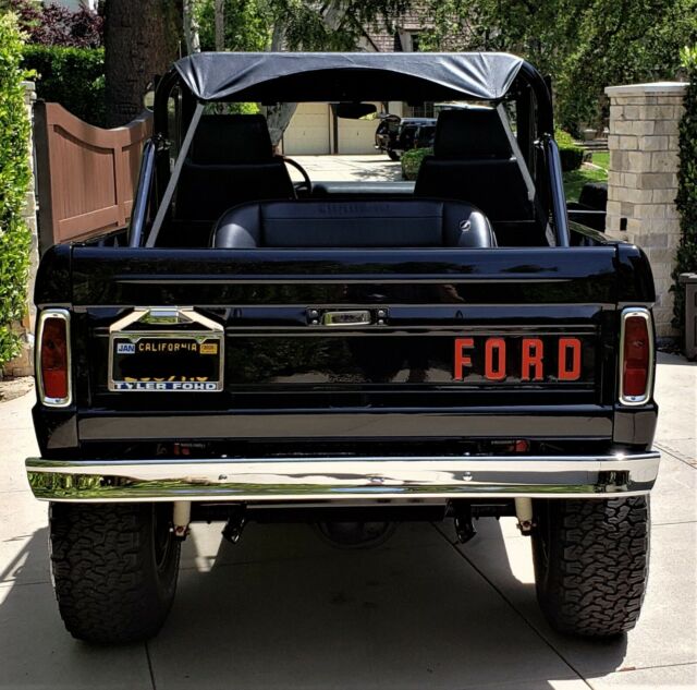 1967 Black Ford Bronco