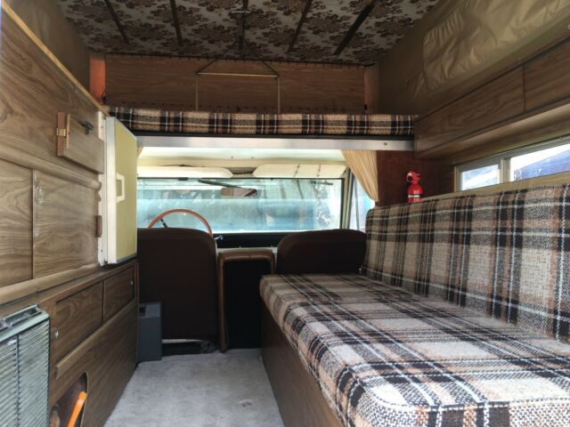 1967 Tan Ford Bronco 2 door bronco with camper shell