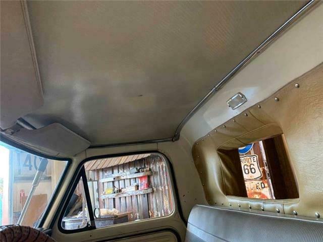 1967 White Ford Camper Equiped 18ft Chassis