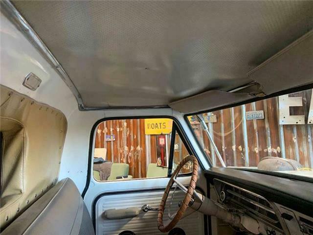 1967 White Ford Camper Equiped 18ft Chassis