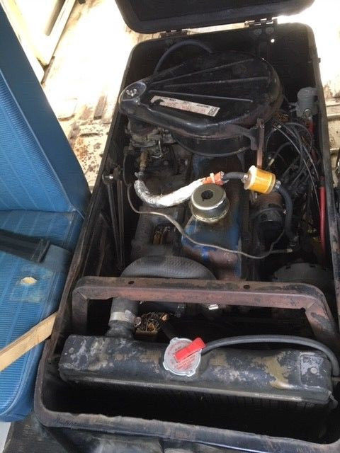 1967 White Ford E-Series Van cargo van