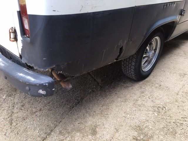 1967 White Ford E-Series Van cargo van