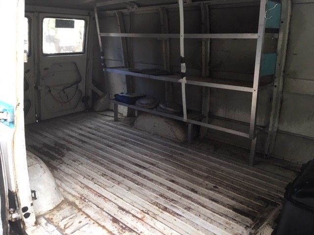 1967 White Ford E-Series Van cargo van