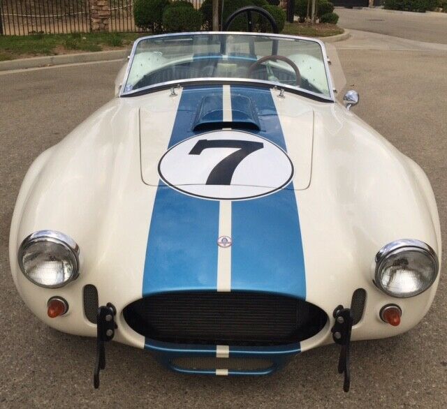 1967 White Ford Mustang roadster