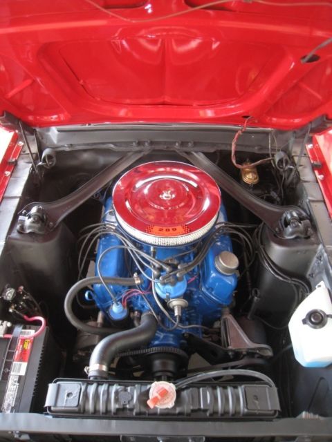 1967 Candyapple Red Ford Mustang Convertible