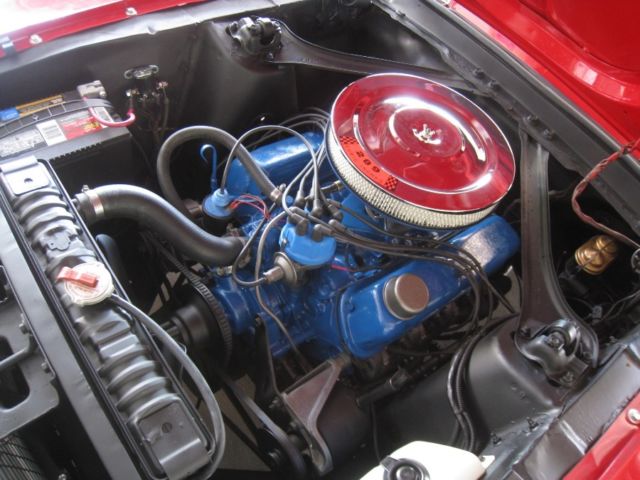 1967 Candyapple Red Ford Mustang Convertible