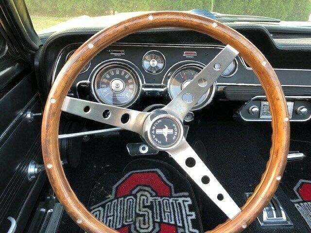 1967 Yellow Ford Mustang Convertible