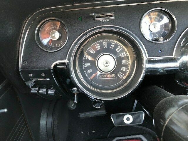 1967 Yellow Ford Mustang Convertible