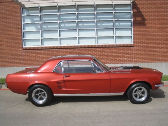 1967 Copper w/ black stripes Ford Mustang Coupe