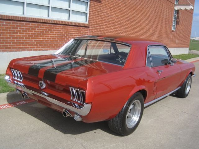 1967 Copper w/ black stripes Ford Mustang Coupe