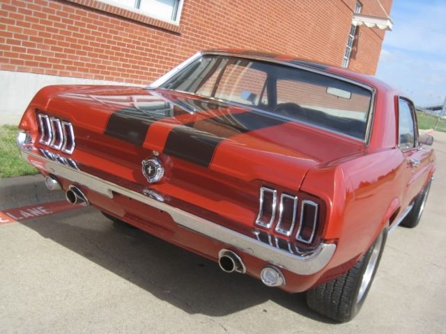 1967 Copper w/ black stripes Ford Mustang Coupe
