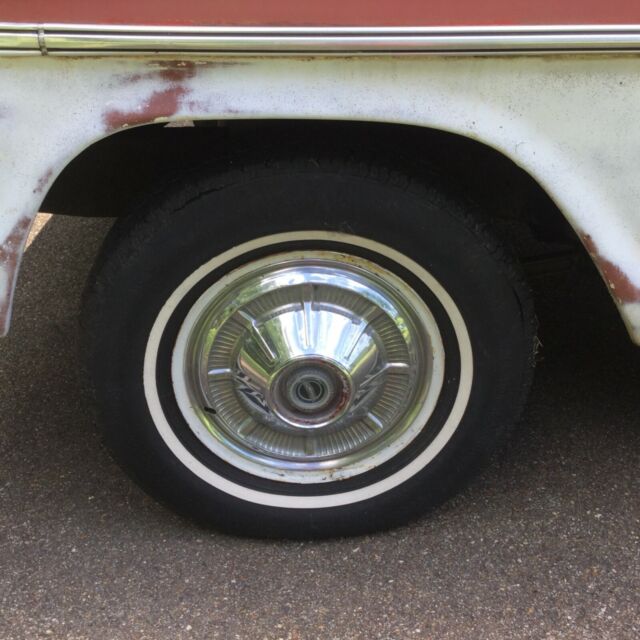 1967 Red Ford F-100 Standard Cab Pickup