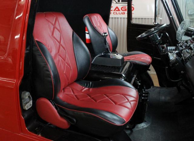 1967 Red Ford E-Series Van VIDEO, New Interior, MK1