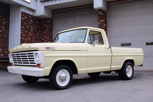 1967 Sprintime Yellow Ford F-100 Truck