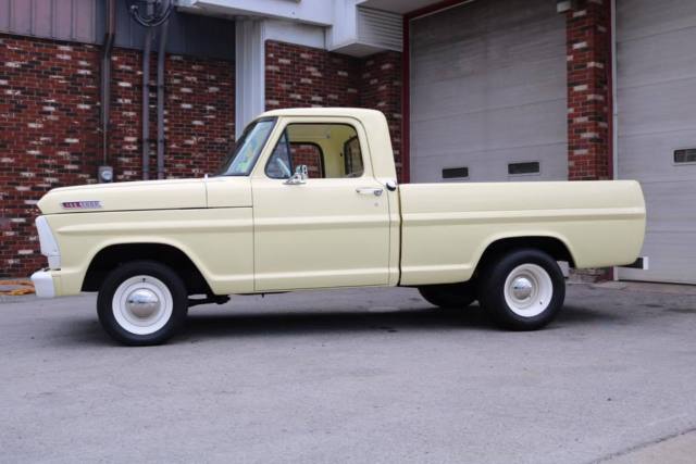 1967 Sprintime Yellow Ford F-100 Truck