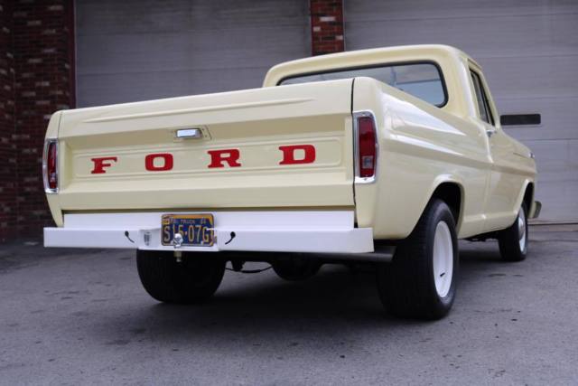 1967 Sprintime Yellow Ford F-100 Truck