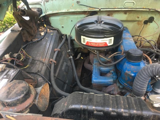 1967 Red Ford F-100 Standard Cab Pickup