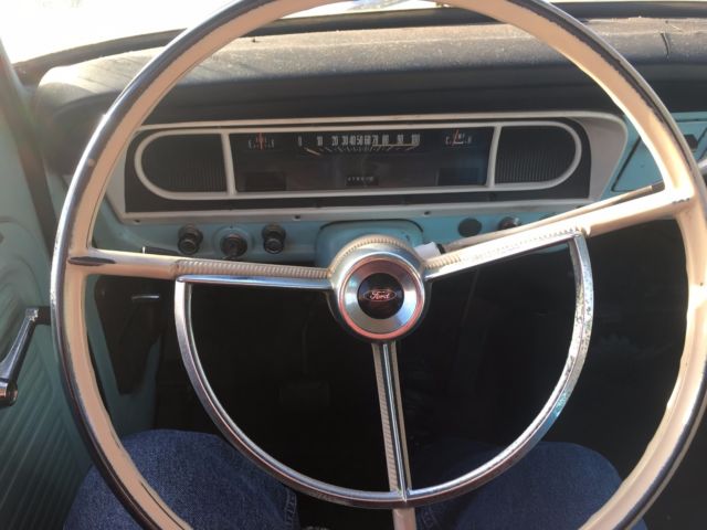 1967 Red Ford F-100 Standard Cab Pickup