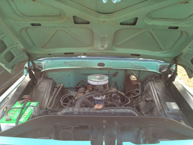 1967 Lunar Green (Medium Green) Ford F-100 Standard Cab Pickup