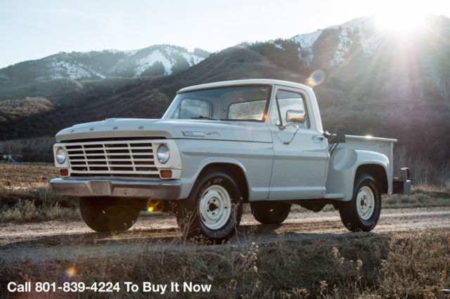 1967 Gray Ford F-100 Standard Cab Pickup