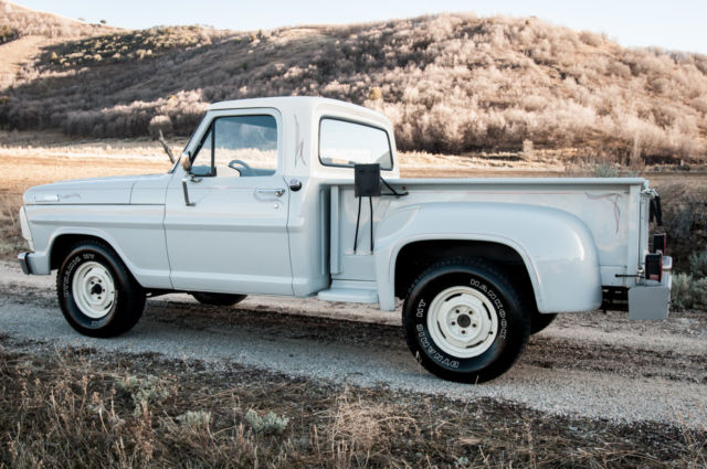 1967 Gray Ford F-100 Standard Cab Pickup
