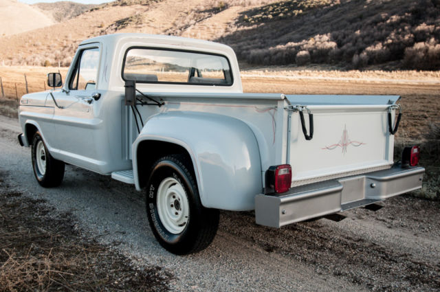 1967 Gray Ford F-100 Standard Cab Pickup