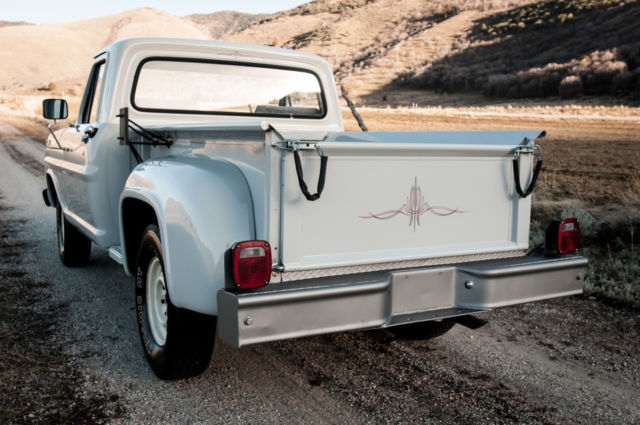 1967 Gray Ford F-100 Standard Cab Pickup
