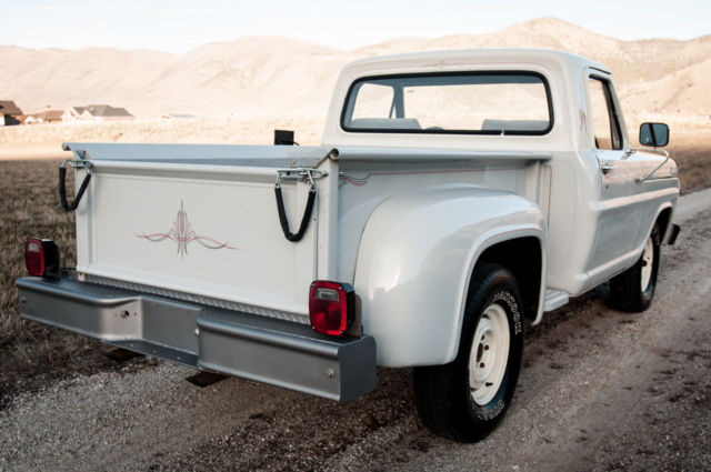 1967 Gray Ford F-100 Standard Cab Pickup