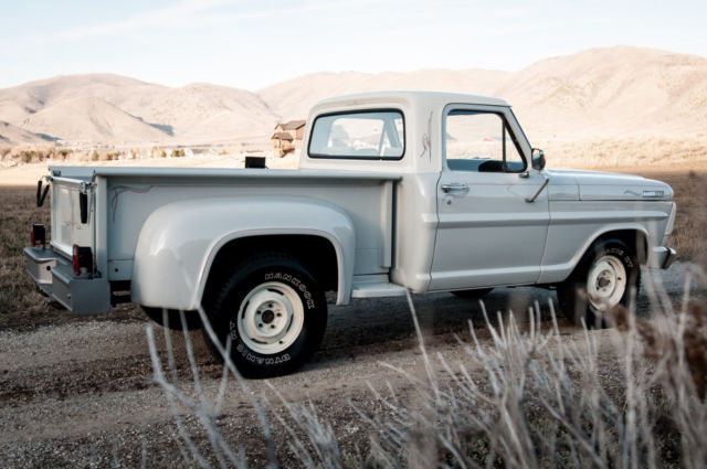 1967 Gray Ford F-100 Standard Cab Pickup