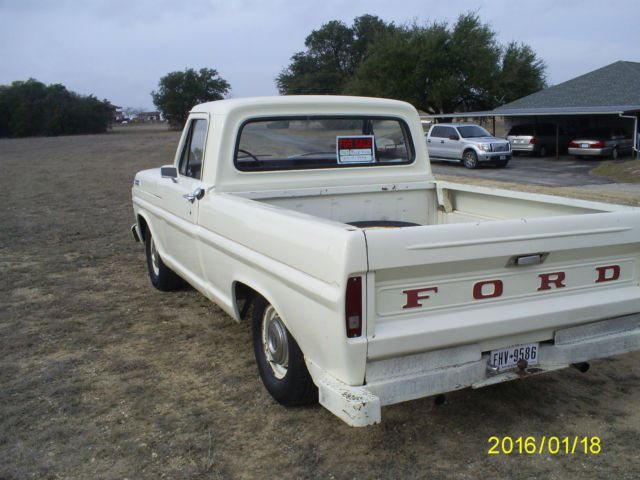 1967 Ford F-100 Standard Cab Pickup