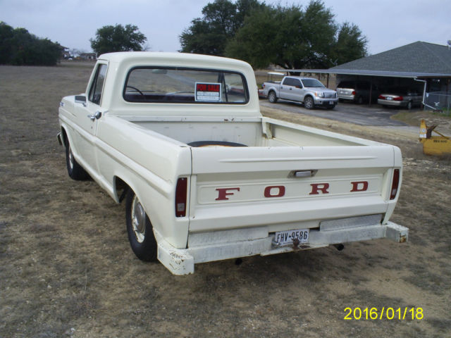 1967 Ford F-100 Standard Cab Pickup