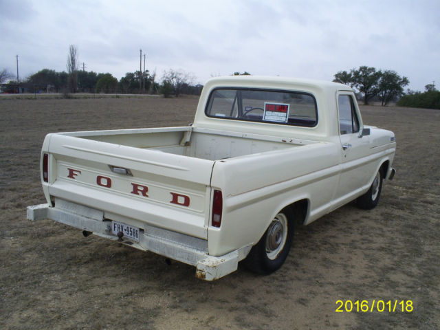 1967 Ford F-100 Standard Cab Pickup