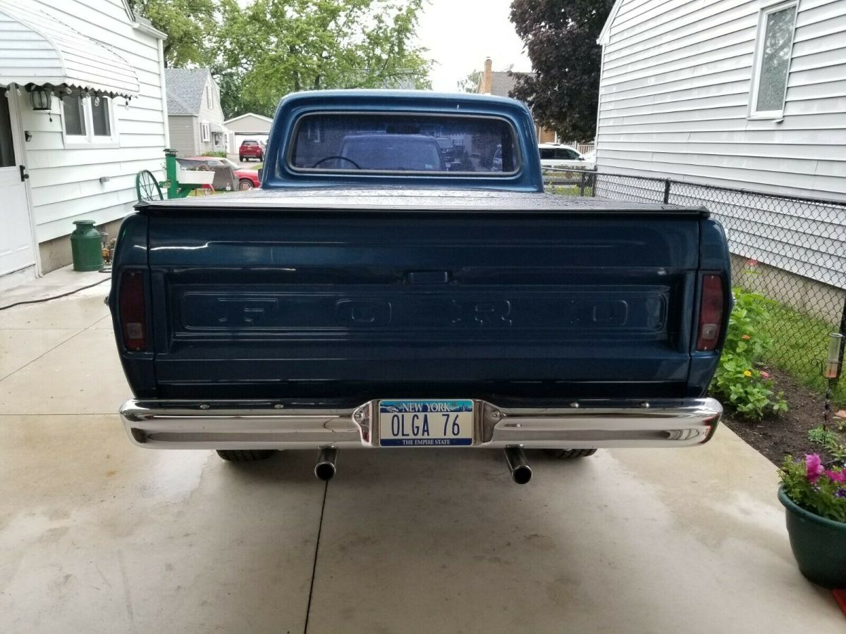 1967 Blue Ford F-100 Standard Cab Pickup