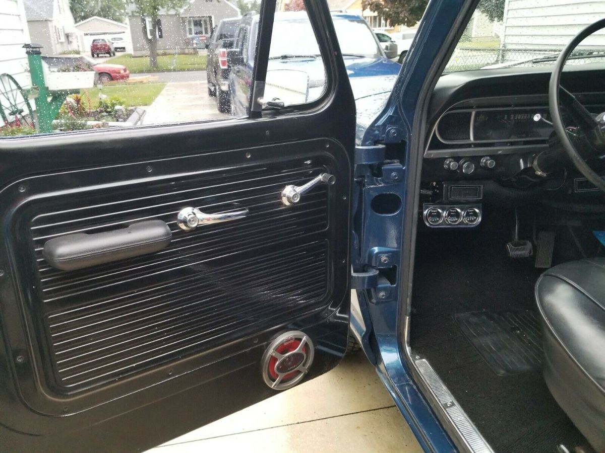 1967 Blue Ford F-100 Standard Cab Pickup