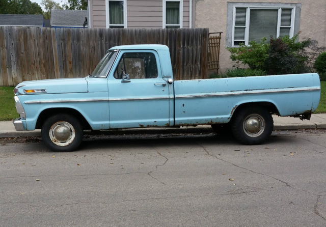 1967 Light Blue Ford F-100