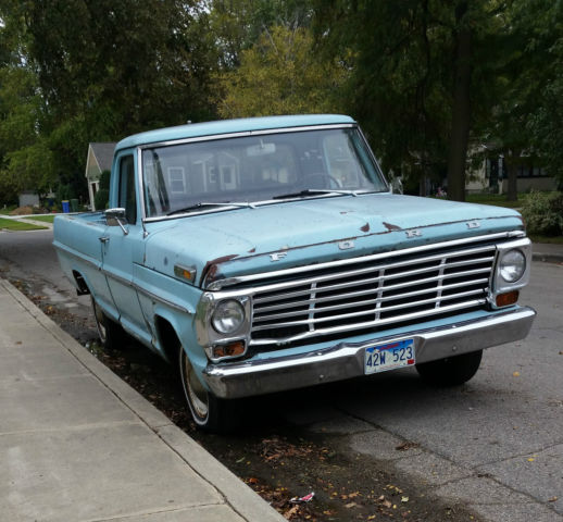 1967 Light Blue Ford F-100