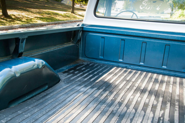 1967 Blue & White Ford F-150 Standard Cab Pickup
