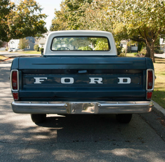 1967 Blue & White Ford F-150 Standard Cab Pickup