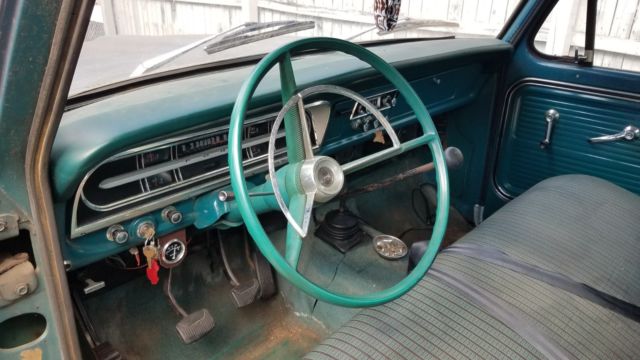 1967 Green Ford F-250