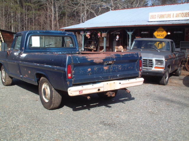 1967 Blue Ford F-250 Standard Cab Pickup